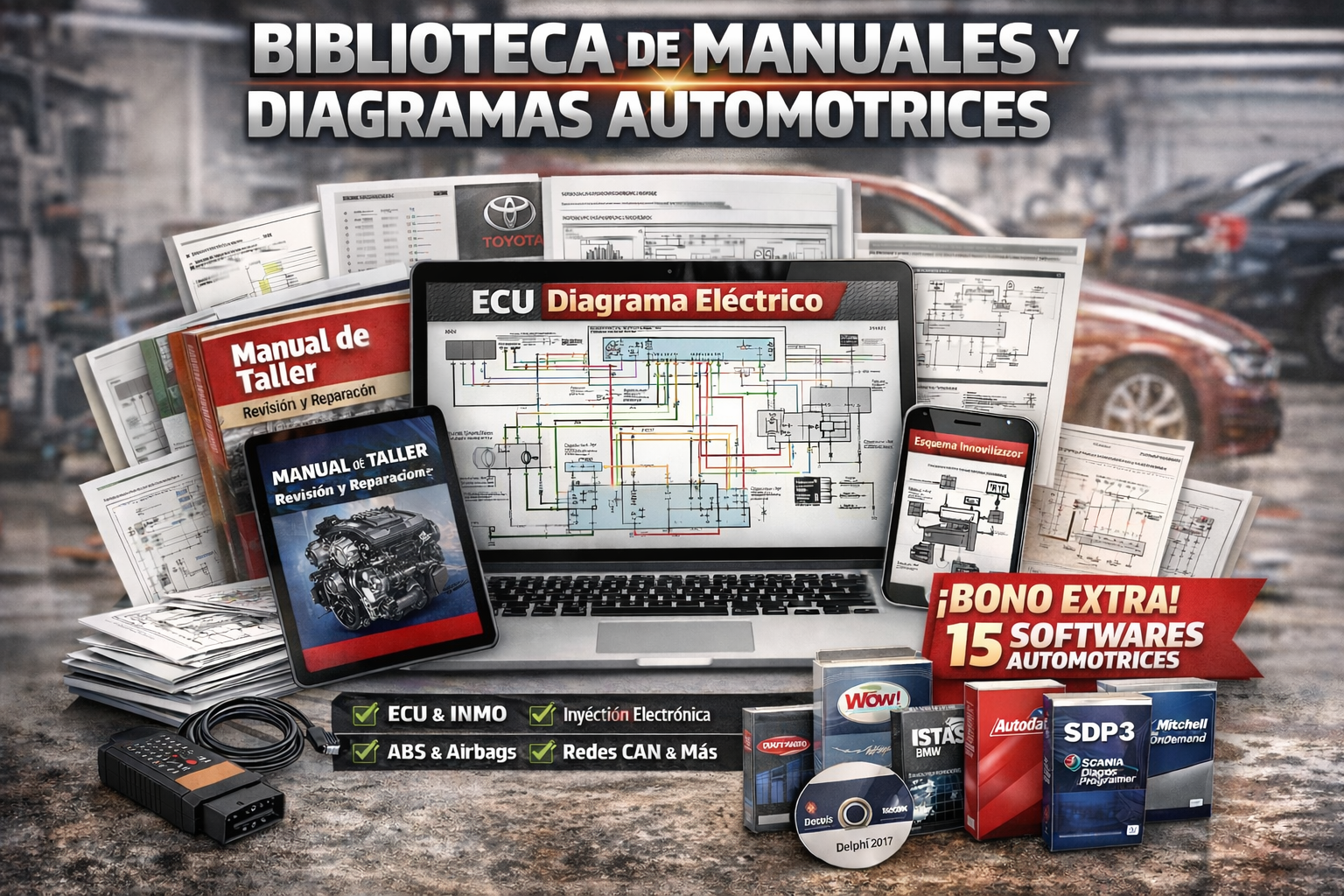 PACK DIAGRAMAS ELECTRICOS AUTOMOTRIZ